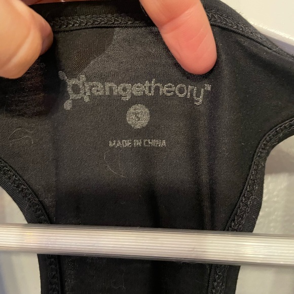 OrangeTheory Workout tank top open back black - Picture 3 of 7